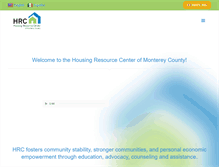 Tablet Screenshot of hrcmontereycounty.org